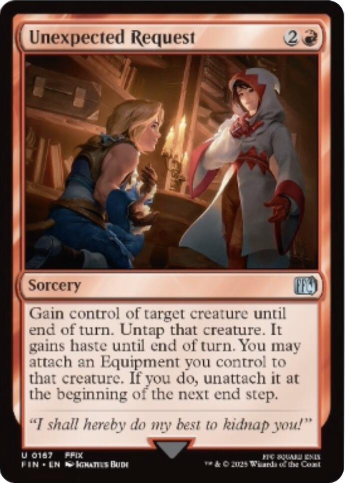 Unexpected Request [FINAL FANTASY] 167