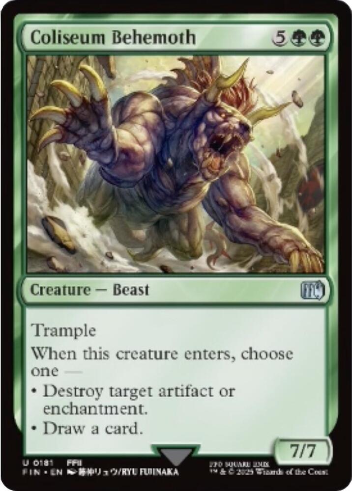 Coliseum Behemoth [FINAL FANTASY] 181