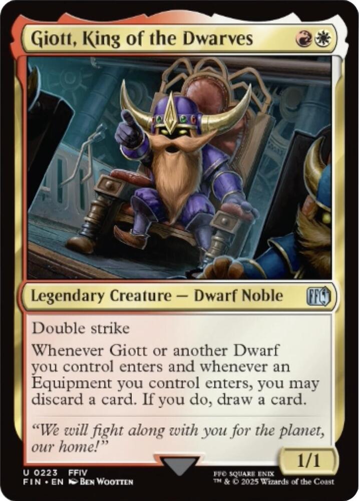 Giott, King of the Dwarves [FINAL FANTASY] 223