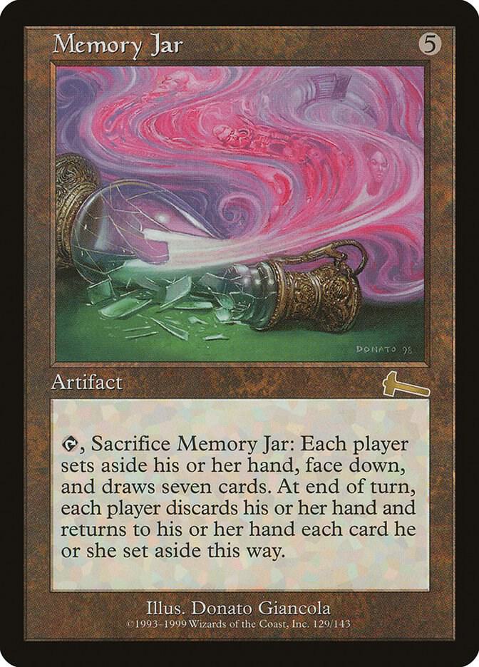 Memory Jar [Urza's Legacy] 129