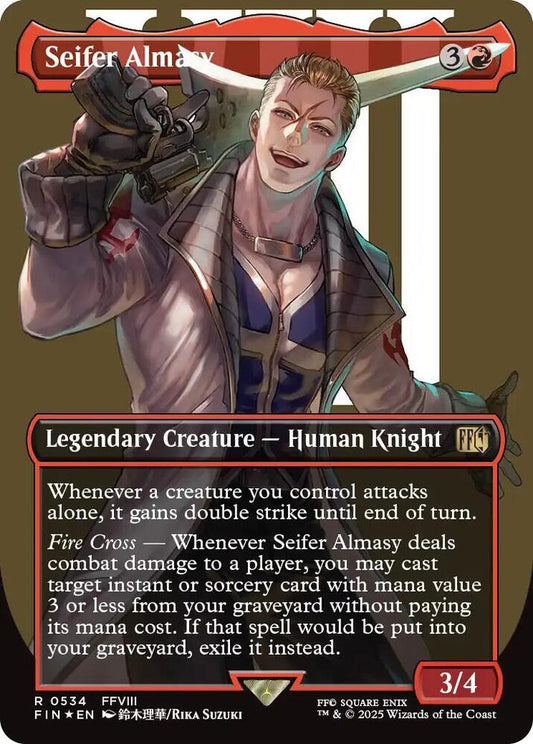 Seifer Almasy (Borderless) (Surge Foil) [FINAL FANTASY] 534