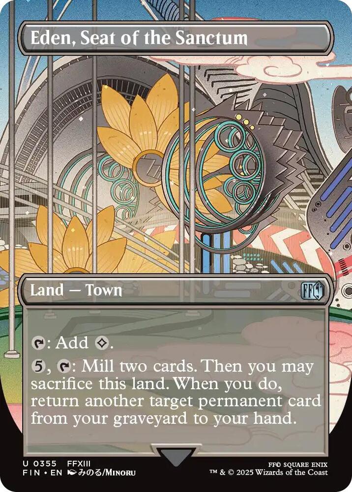 Eden, Seat of the Sanctum (Borderless) [FINAL FANTASY] 355