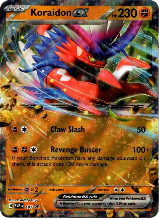 Koraidon ex - 197 [SV: Scarlet & Violet Promo Cards] 197