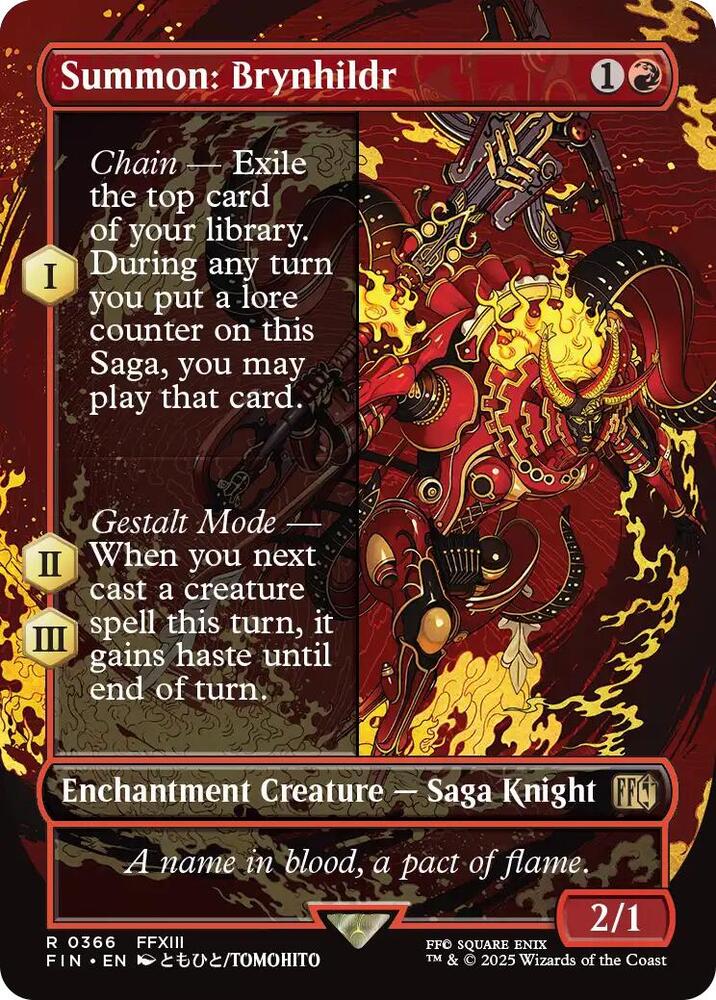 Summon: Brynhildr (Borderless) [FINAL FANTASY] 366