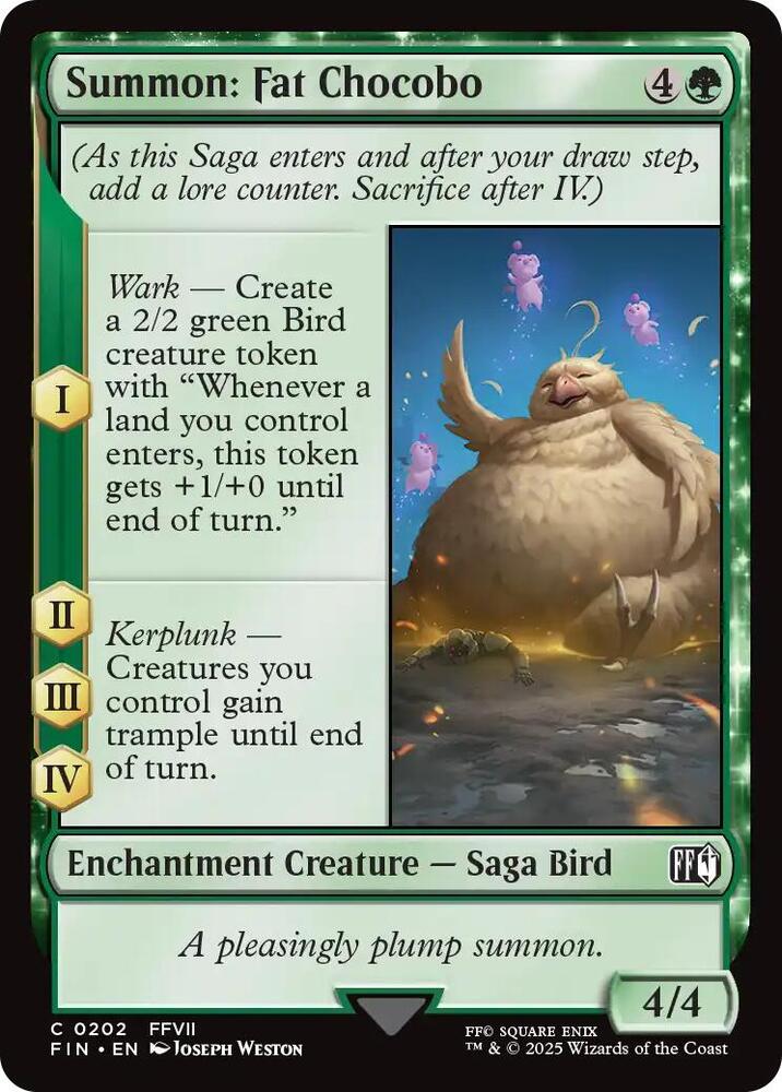 Summon: Fat Chocobo [FINAL FANTASY] 202