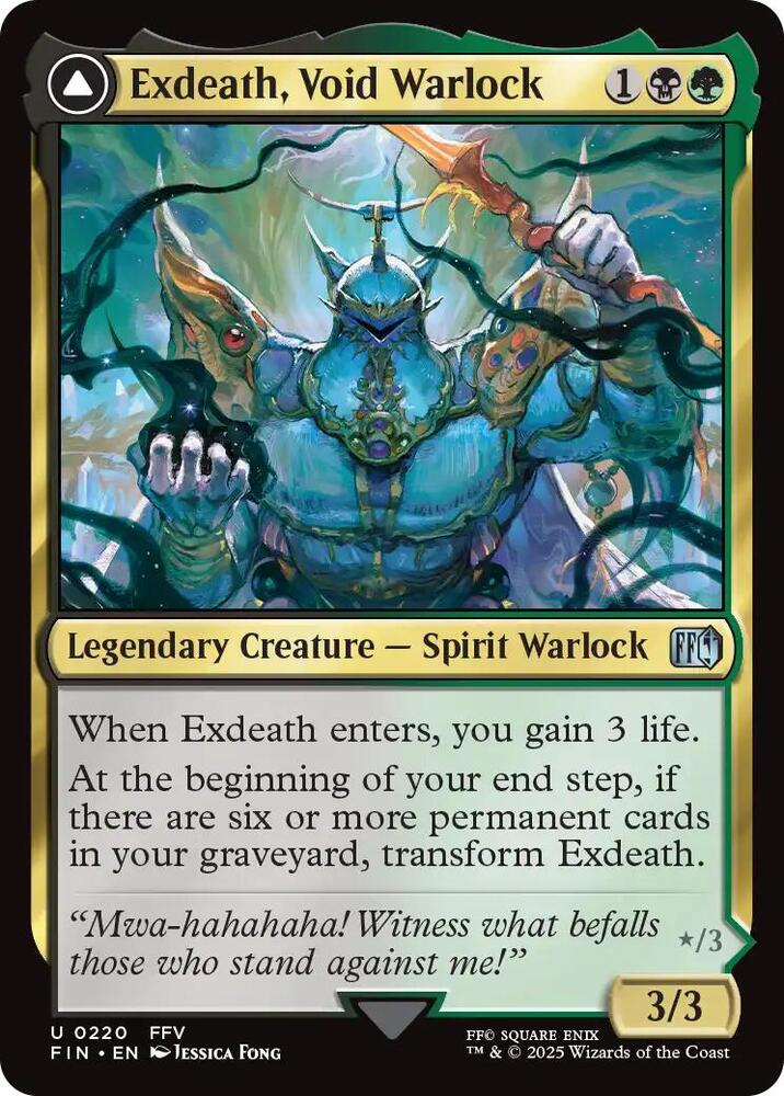Exdeath, Void Warlock [FINAL FANTASY] 220