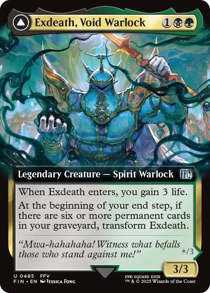 Exdeath, Void Warlock (Extended Art) [FINAL FANTASY] 485