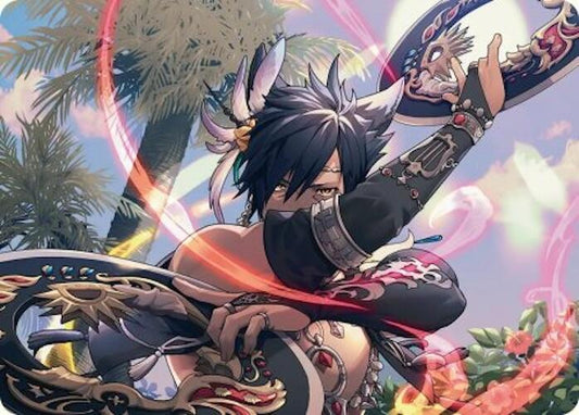 Dancer's Chakrams Art Card [Art Series: FINAL FANTASY] 24