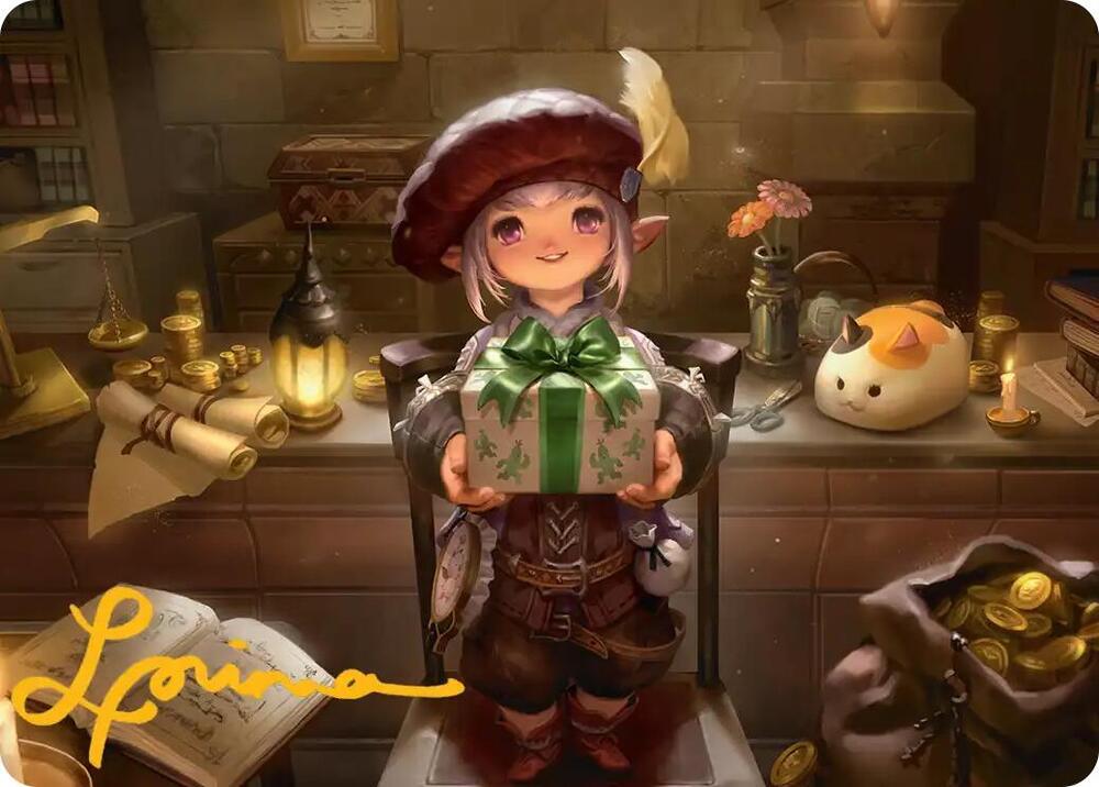 Tataru Taru Art Card (Gold-Stamped Signature) [Art Series: FINAL FANTASY] 25