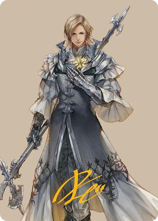 Dion, Bahamut's Dominant Art Card (Gold-Stamped Signature) [Art Series: FINAL FANTASY] 42