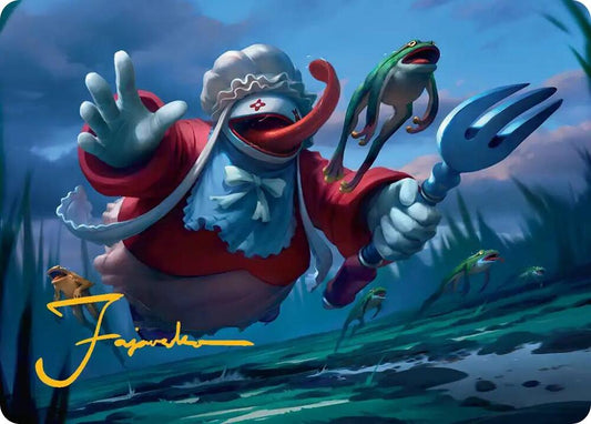 Quina, Qu Gourmet Art Card (Gold-Stamped Signature) [Art Series: FINAL FANTASY] 11