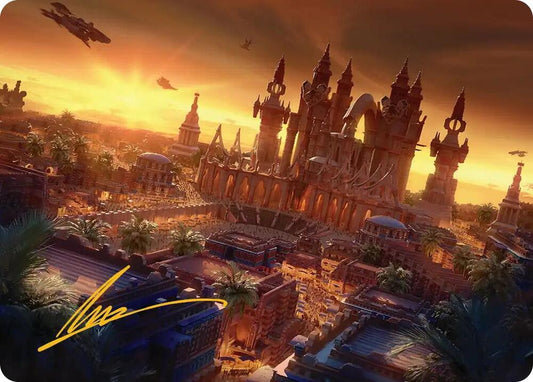 Rabanastre, Royal City Art Card (Gold-Stamped Signature) [Art Series: FINAL FANTASY] 18