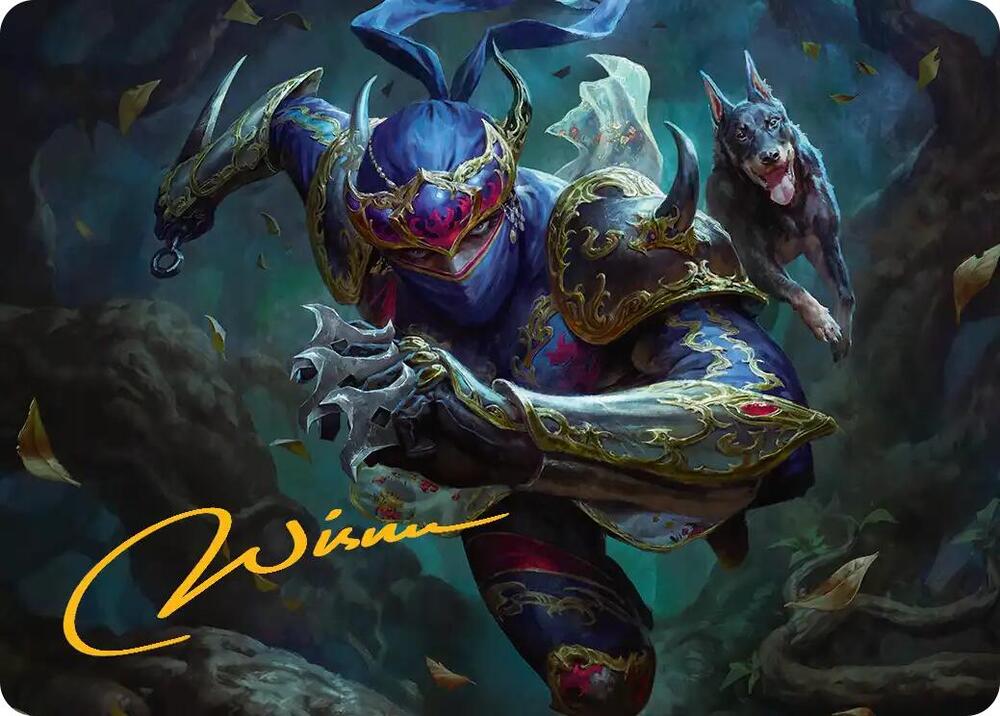 Shadow, Mysterious Assassin Art Card (Gold-Stamped Signature) [Art Series: FINAL FANTASY] 26