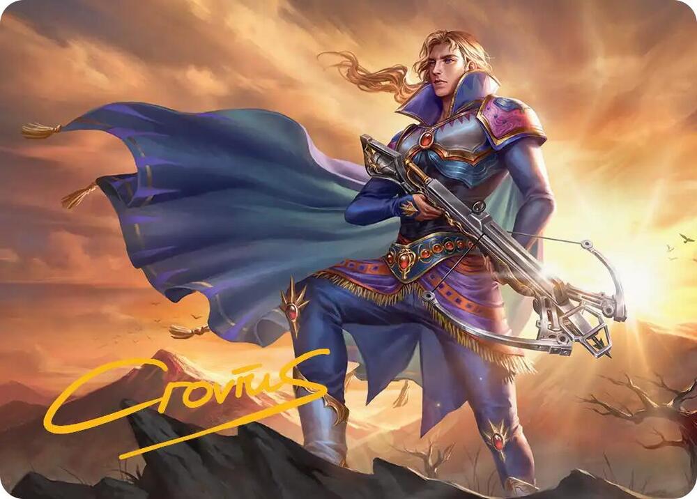 Edgar, Master Machinist Art Card (Gold-Stamped Signature) [Art Series: FINAL FANTASY] 27