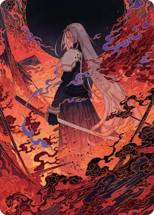 Nibelheim Aflame Art Card [Art Series: FINAL FANTASY] 35