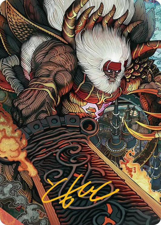 Braska's Final Aeon Art Card (Gold-Stamped Signature) [Art Series: FINAL FANTASY] 39