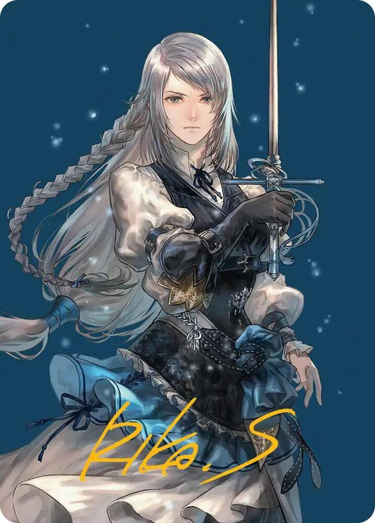 Jill, Shiva's Dominant Art Card (Gold-Stamped Signature) [Art Series: FINAL FANTASY] 43