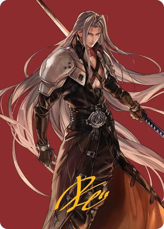 Sephiroth, Fabled SOLDIER Art Card (Gold-Stamped Signature) [Art Series: FINAL FANTASY] 44