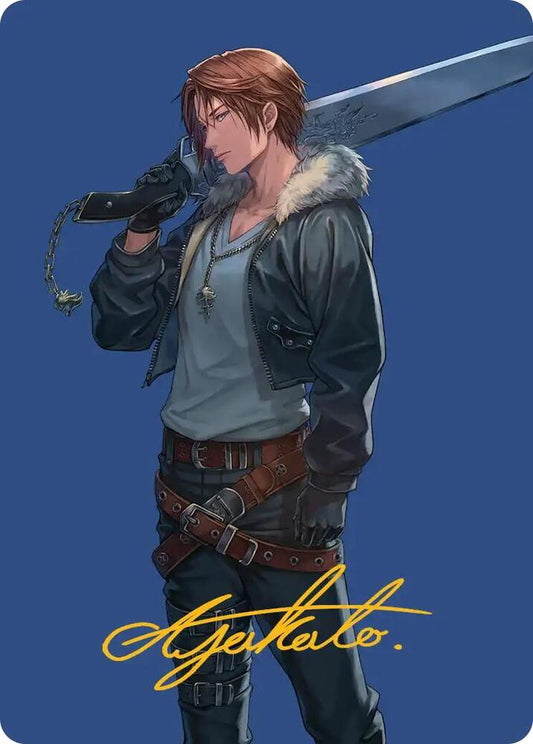 Squall, SeeD Mercenary Art Card (Gold-Stamped Signature) [Art Series: FINAL FANTASY] 47
