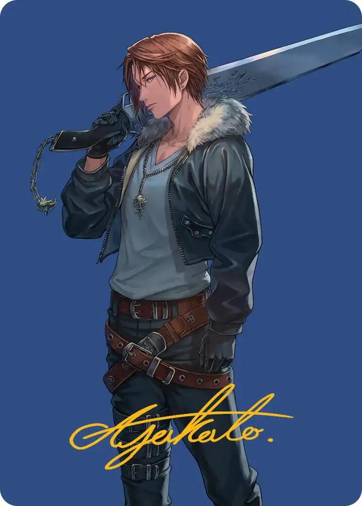 Squall, SeeD Mercenary Art Card (Gold-Stamped Signature) [Art Series: FINAL FANTASY] 47