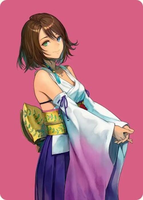 Yuna, Hope of Spira Art Card [Art Series: FINAL FANTASY] 48