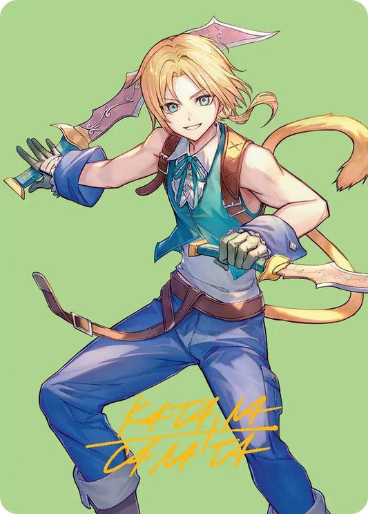 Zidane, Tantalus Thief Art Card (Gold-Stamped Signature) [Art Series: FINAL FANTASY] 49