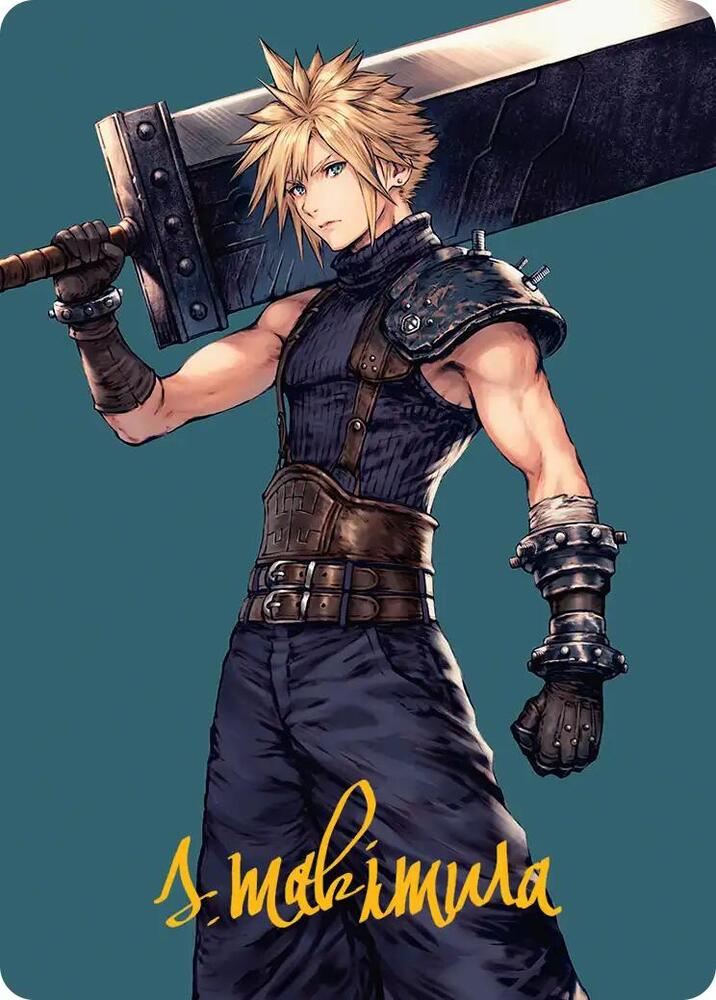 Cloud, Ex-SOLDIER Art Card (Gold-Stamped Signature) [Art Series: FINAL FANTASY] 50