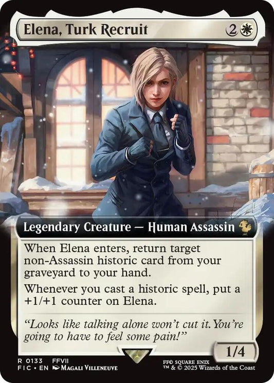Elena, Turk Recruit (Extended Art) [Commander: FINAL FANTASY] 133