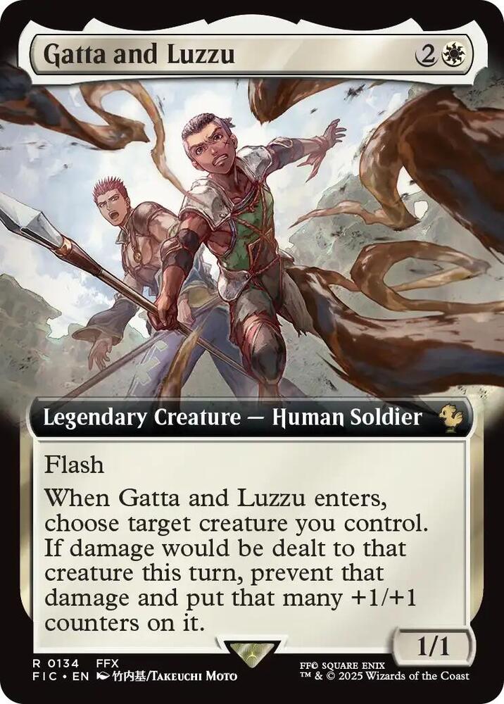 Gatta and Luzzu (Extended Art) [Commander: FINAL FANTASY] 134