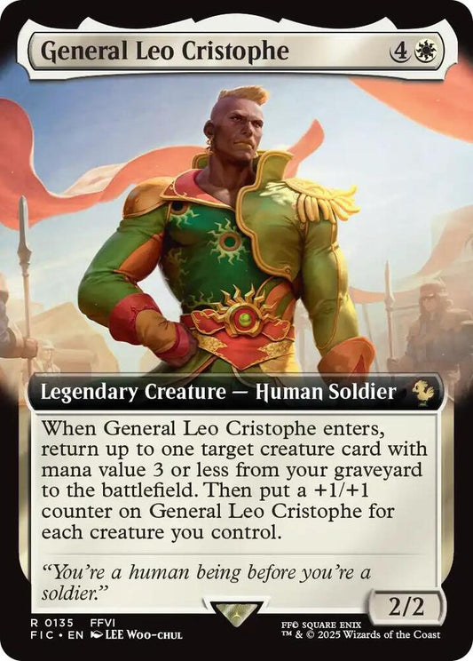 General Leo Cristophe (Extended Art) [Commander: FINAL FANTASY] 135