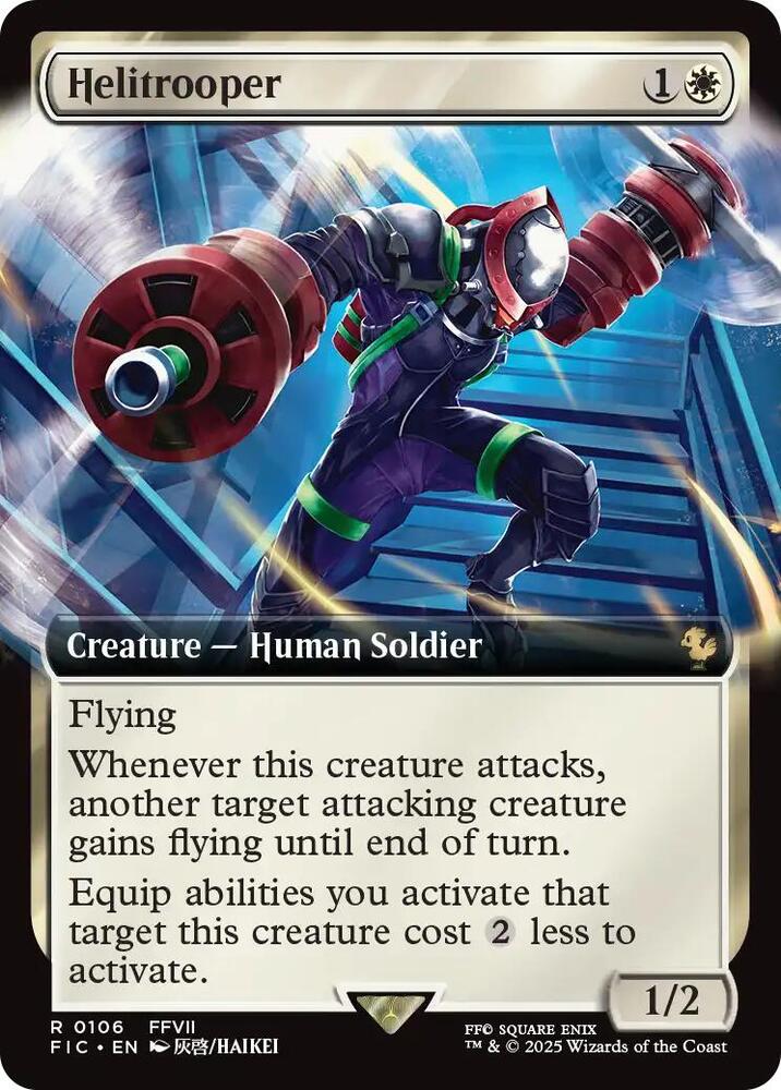 Helitrooper (Extended Art) [Commander: FINAL FANTASY] 106