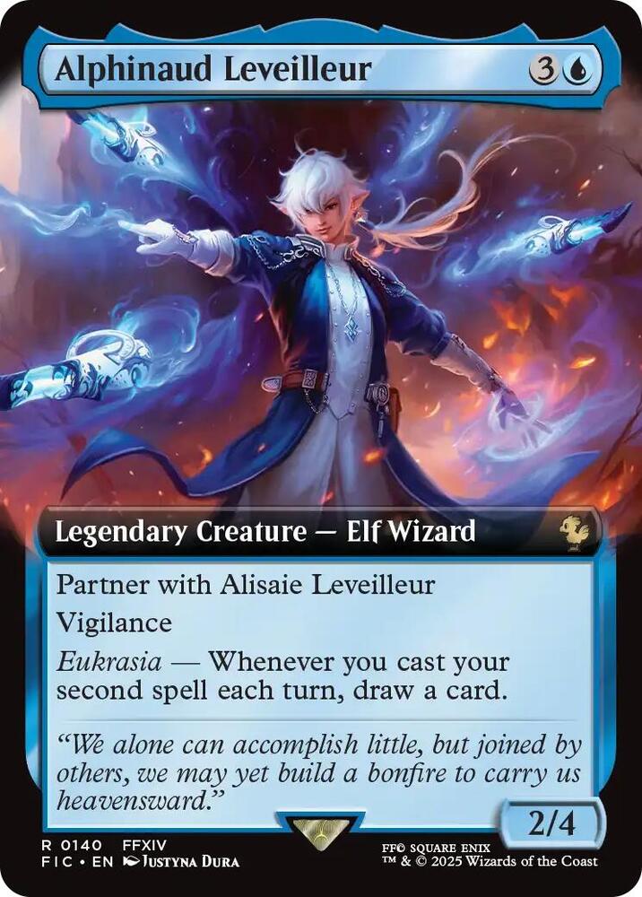 Alphinaud Leveilleur (Extended Art) [Commander: FINAL FANTASY] 140