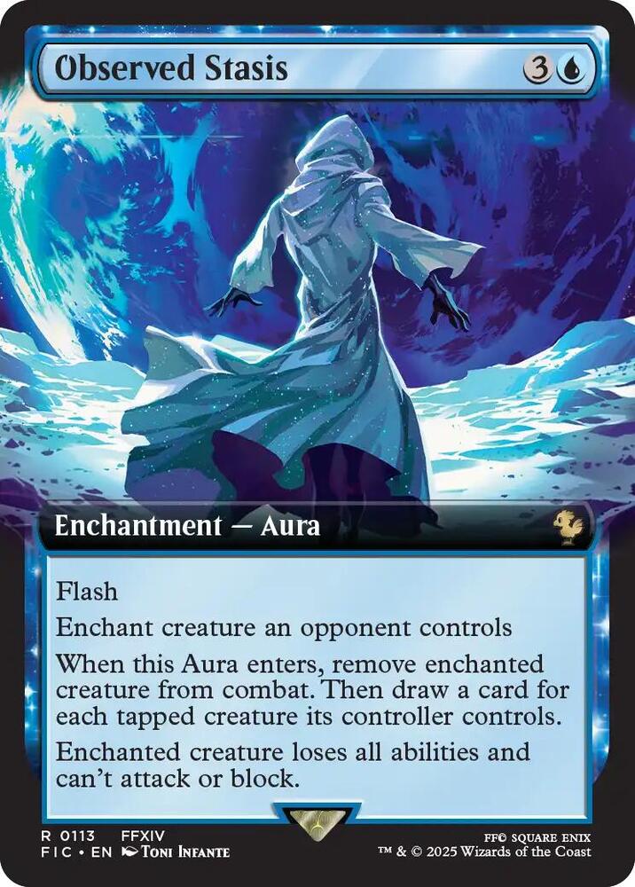 Observed Stasis (Extended Art) [Commander: FINAL FANTASY] 113
