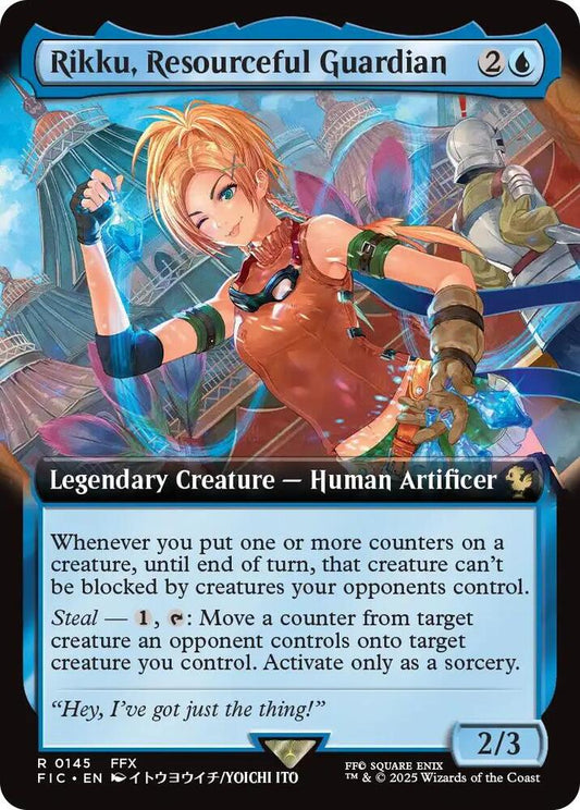 Rikku, Resourceful Guardian (Extended Art) [Commander: FINAL FANTASY] 145