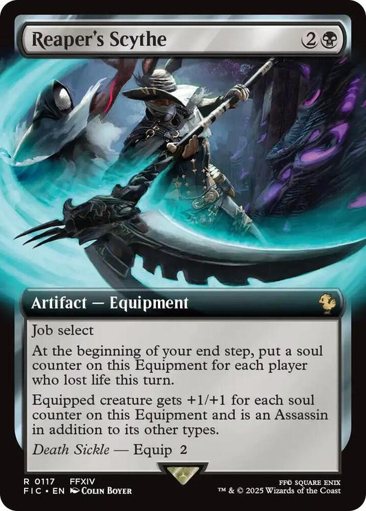 Reaper's Scythe (Extended Art) [Commander: FINAL FANTASY] 117