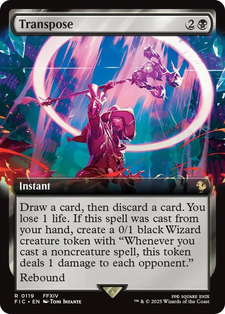 Transpose (Extended Art) [Commander: FINAL FANTASY] 119