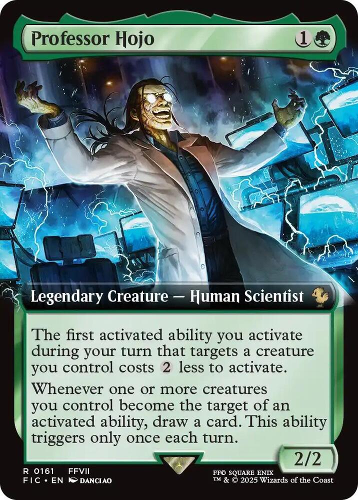 Professor Hojo (Extended Art) [Commander: FINAL FANTASY] 161