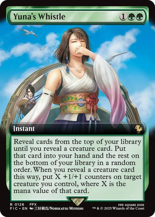 Yuna's Whistle (Extended Art) [Commander: FINAL FANTASY] 126