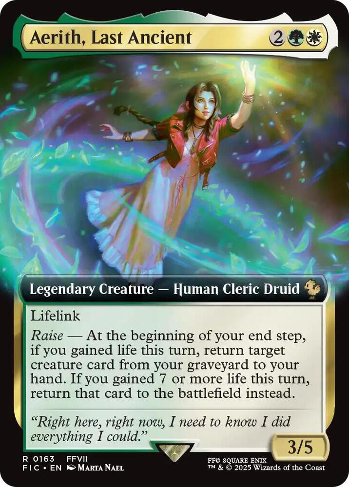 Aerith, Last Ancient (Extended Art) [Commander: FINAL FANTASY] 163