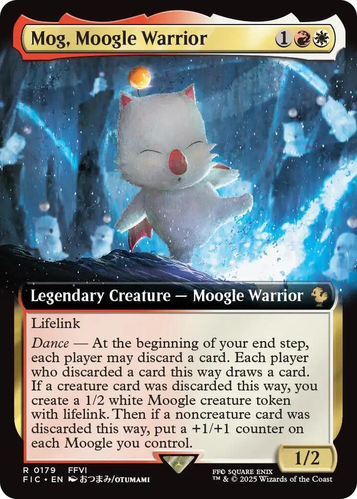 Mog, Moogle Warrior (Extended Art) [Commander: FINAL FANTASY] 179