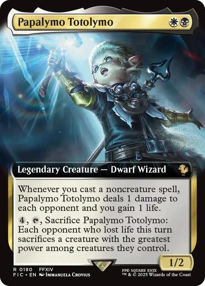 Papalymo Totolymo (Extended Art) [Commander: FINAL FANTASY] 180
