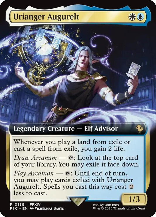 Urianger Augurelt (Extended Art) [Commander: FINAL FANTASY] 189
