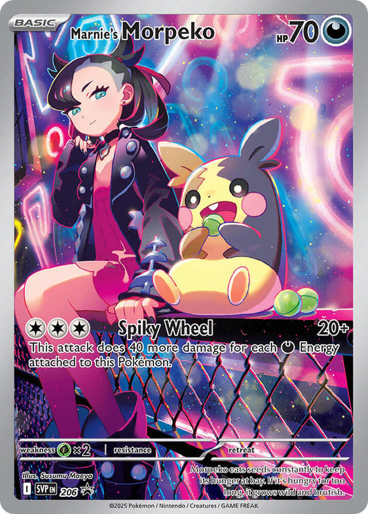 Marnie’s Morpeko [SV: Scarlet & Violet Promo Cards] 206