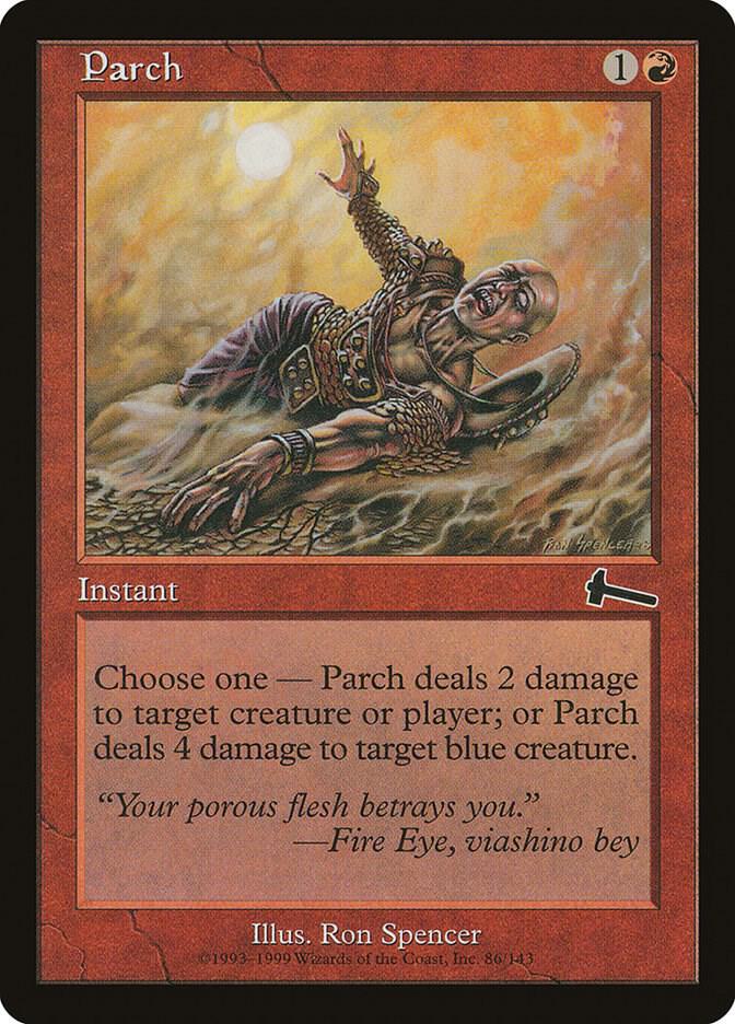 Parch [Urza's Legacy] 86