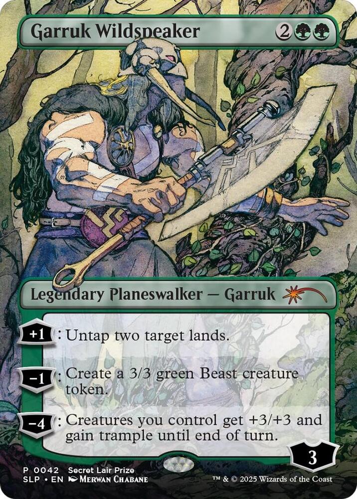 Garruk Wildspeaker [Secret Lair Showdown] 42