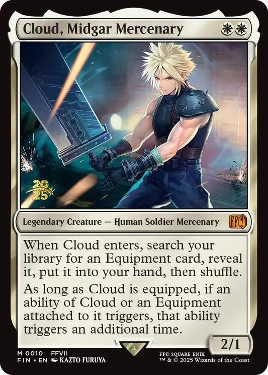 Cloud, Midgar Mercenary [Prerelease Cards] 10