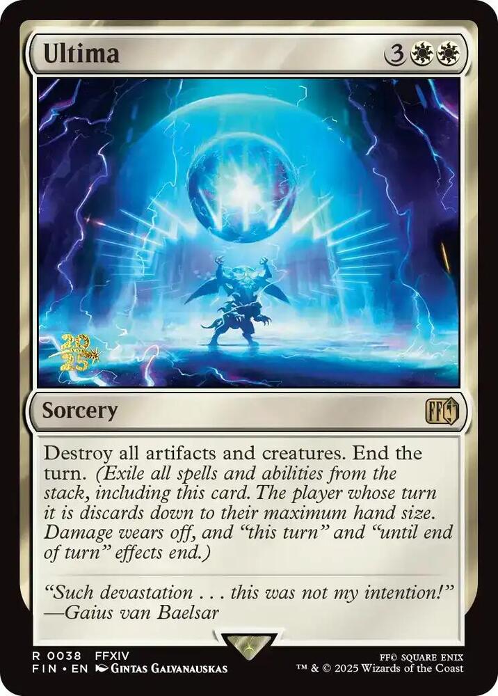Ultima [Prerelease Cards] 38