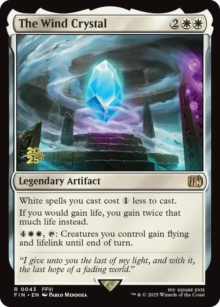 The Wind Crystal [Prerelease Cards] 43