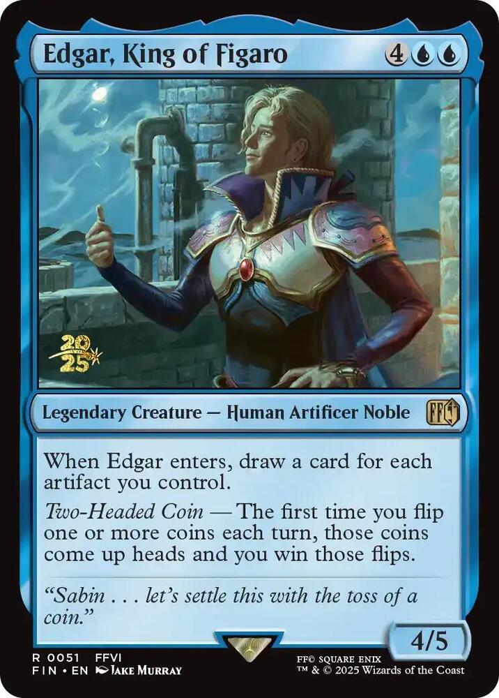 Edgar, King of Figaro [Prerelease Cards] 51