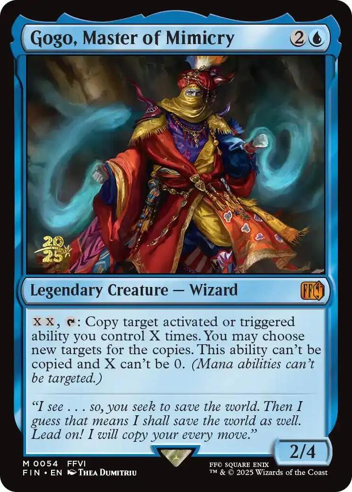 Gogo, Master of Mimicry [Prerelease Cards] 54